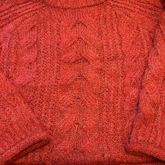 Universal Thread Rust Cable Knit Sweater - Picture 2 of 8